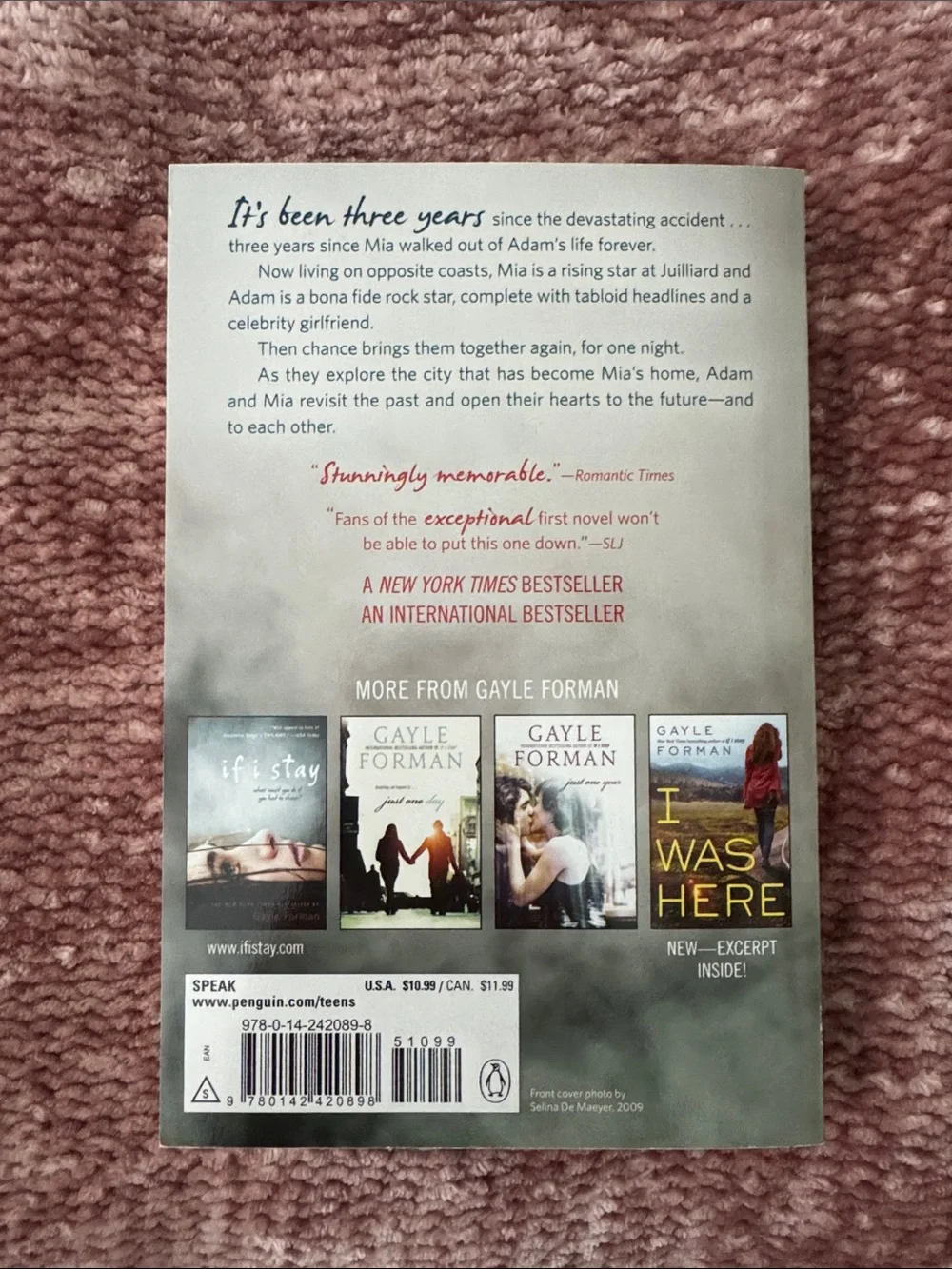 Where She Went by Gayle Forman - paperback